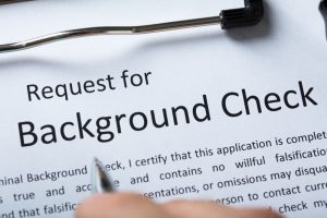 request criminal background check