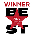 Mckinney's 2022 Best winner Logo
