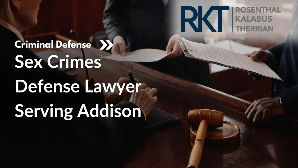 Sex Crimes Defense Lawyer Serving Addison Image