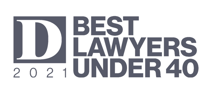 2021 Best Lawyers Under 40 Award - Logo