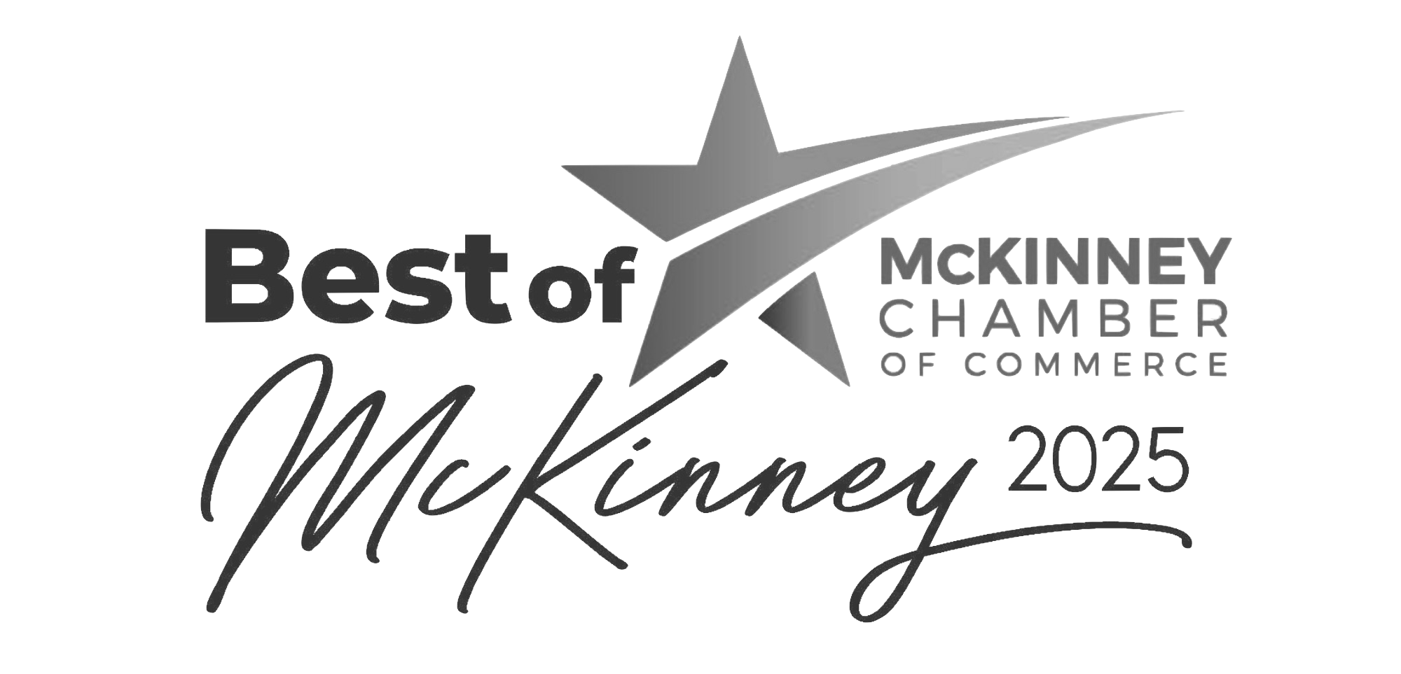 2025 Best of McKinney Award - McKinney Chamber Of Commerce - Logo